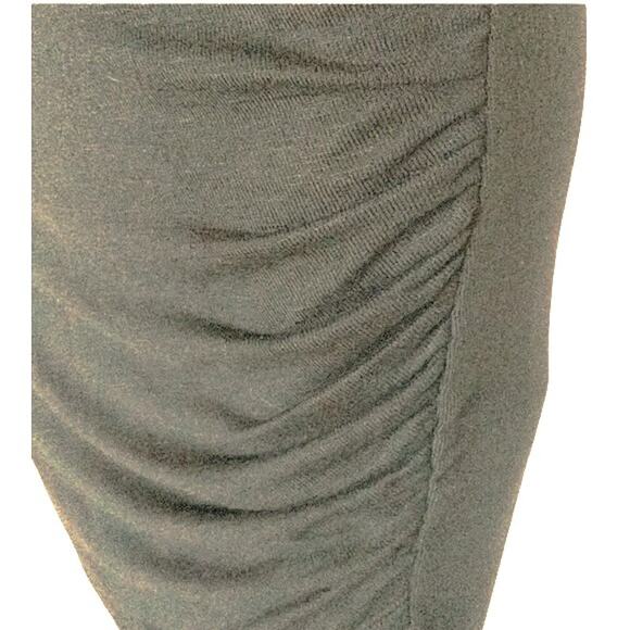 Love Fire Side-Ruch Sleeveless Tank Bodycon Mini Dress Sz Medium in Seagrass NWT - Picture 4 of 9